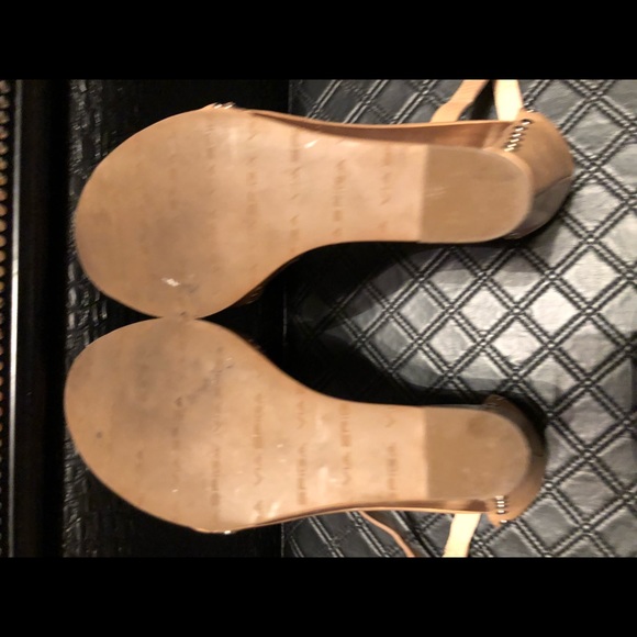 Via Spiga Studded Wedge Sandals - Picture 5 of 6